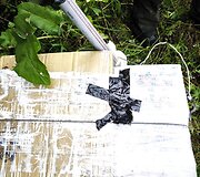 Pasieniečiai perėmė dar vieną meteorologiniu balionu i&scaron; Baltarusijos atskraidintą cigarečių krovinį