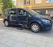 Vilniuje per avariją sužeistas motociklininkas