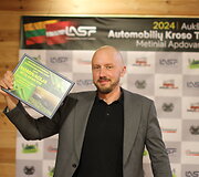 Apdovanojimų akimirka
