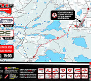 Visagino ralio žemėlapiai