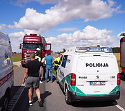 Avarija &bdquo;Via Baltica&ldquo; kelyje: žuvo moteris