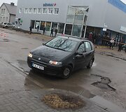 Varžybų akimirka