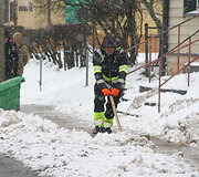 Pūga Panevėžyje 2026 m. sausio 2-ą dieną