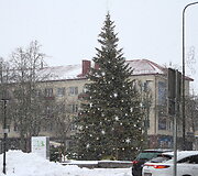 Pūga Panevėžyje 2026 m. sausio 2-ą dieną