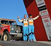 2026 m. Dakaro ralio starto podiumas