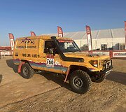 2026 m. Dakaro ralio starto podiumas