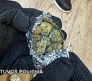Uostamiesčio teisėsauga sulaikė asmenis, pas kuriuos rasta galimai narkotinių medžiagų