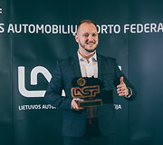 Ovidijus Va&scaron;takas ir Matas Žalandauskas atsiėmė 2025 metų sezono trofėjus