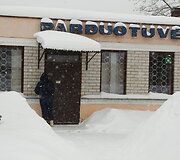 Panevėžio miestą ir rajoną nuklojo sniegas
