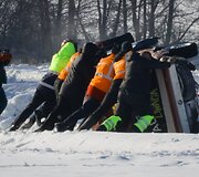 Varžybų akimirka