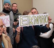 Remigijaus Žemaitaičio susitikimas su panevėžiečiais