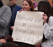 Remigijaus Žemaitaičio susitikimas su panevėžiečiais