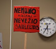 Remigijaus Žemaitaičio susitikimas su panevėžiečiais
