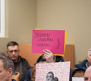 Remigijaus Žemaitaičio susitikimas su panevėžiečiais