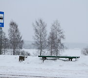 Lijundrą Panevėžyje pakeitė sniegas