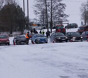 Varžybų akimirka