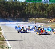Varžybų akimirka