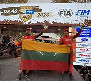 &bdquo;Izoton Sport&ldquo; ekipažas i&scaron;kovojo antrąją vietą Argentinoje