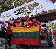 &bdquo;Izoton Sport&ldquo; ekipažas i&scaron;kovojo antrąją vietą Argentinoje