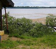 Audros padariniai Alau&scaron;ų kaime