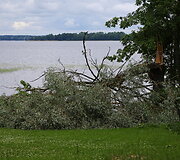Audros padariniai Alau&scaron;ų kaime