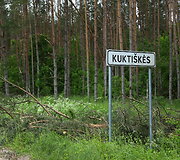Audros padariniai Kukti&scaron;kėse
