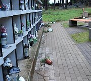 Audros padariniai Panevėžio kapinėse