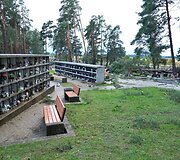 Audros padariniai Panevėžio kapinėse