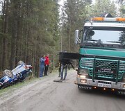 Vaidoto ir Žygimanto Žalų avarija