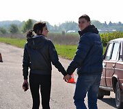 Treniruotės akimirka