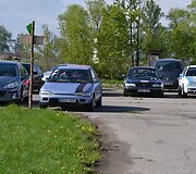 Treniruotės akimirka