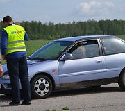 Treniruotės akimirka