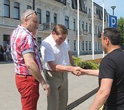Petras Gražulis Panevėžyje