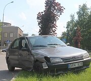 Avarijos vietoje