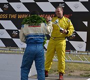 Apdovanojimų ceremonijos akimirka