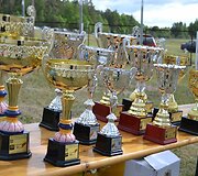 Apdovanojimų ceremonijos akimirka