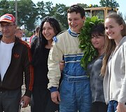 Apdovanojimų ceremonijos akimirka