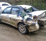 Automobilis penktadienį vakare