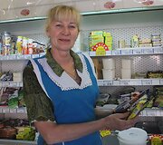 Ledų pardavėja Regina &Scaron;vareikienė