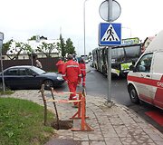 Avarijos vietoje