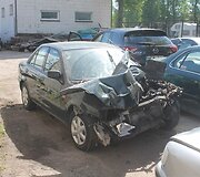 Automobilis po avarijos