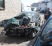 Automobilis po avarijos