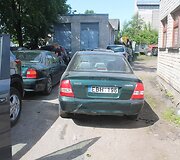 Automobilis po avarijos