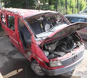 Automobilis po avarijos