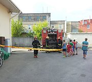 Gaisro vietoje