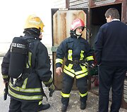 Gaisro vietoje