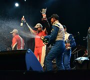 Apdovanojimų ceremonijos akimirka