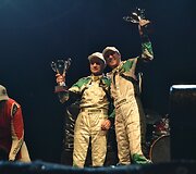 Apdovanojimų ceremonijos akimirka