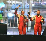 Apdovanojimų ceremonijos akimirka