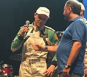 Apdovanojimų ceremonijos akimirka